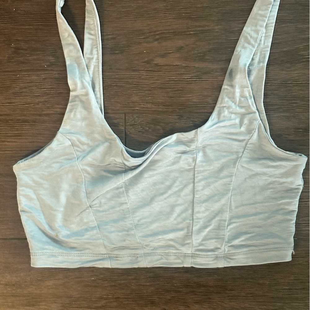 Blue silk crop